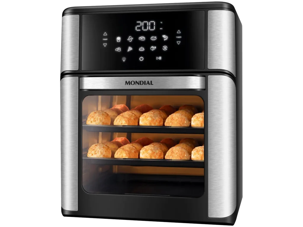 Imagem com Air Fryer marca Mondial, 12 litros.